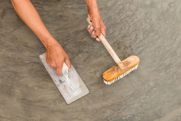 Driveway Concrete Staining in Edmonds